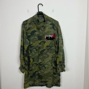 Highline Collective Camo Print Jacket‎ Sz XS